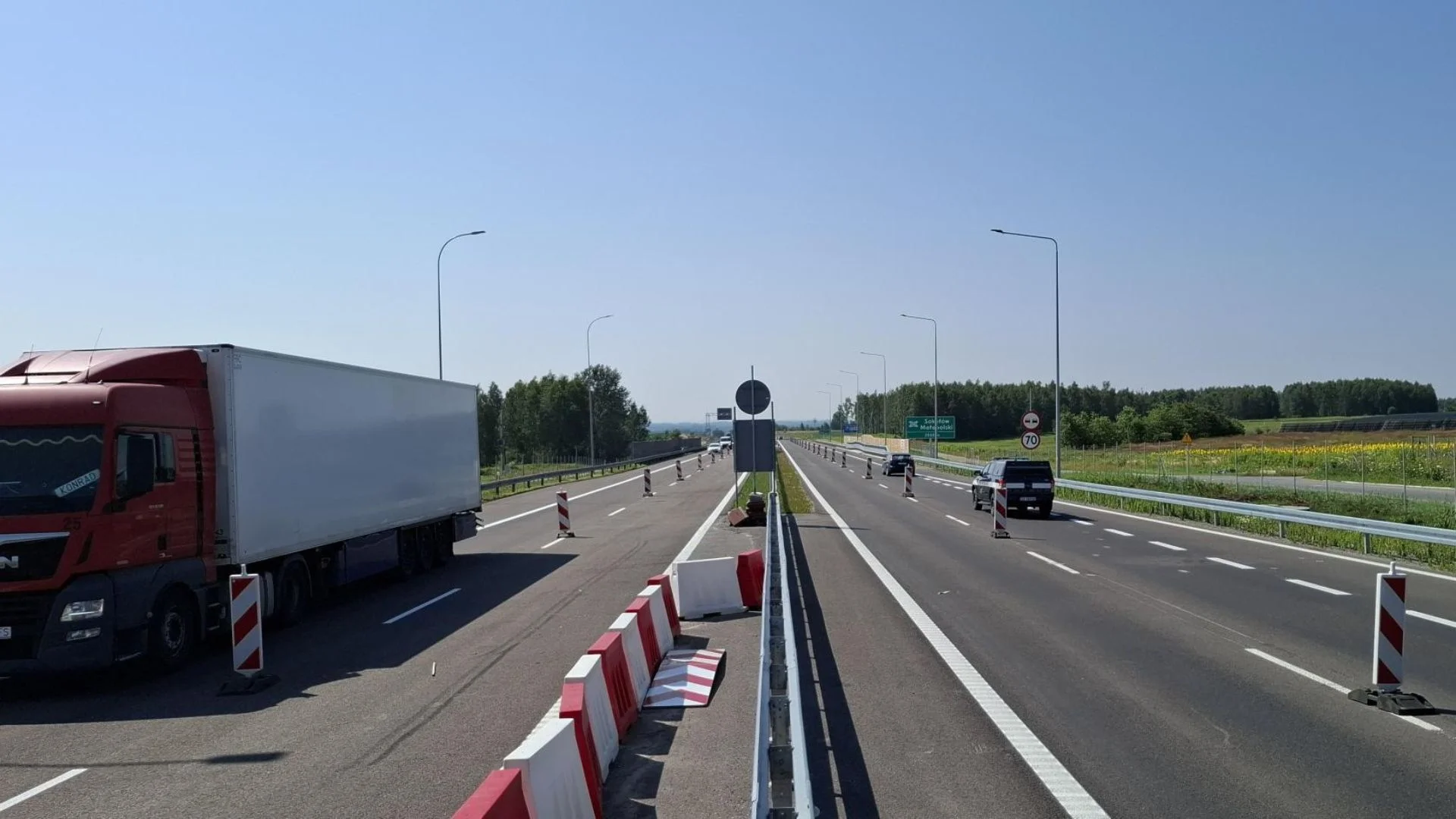 Nowy odcinek S19 rusza 27 lipca. Sprawdź, co zmieni się na trasie. Ruch na rozbudowie S19 Sokołów Małopolski Północ - Południe.