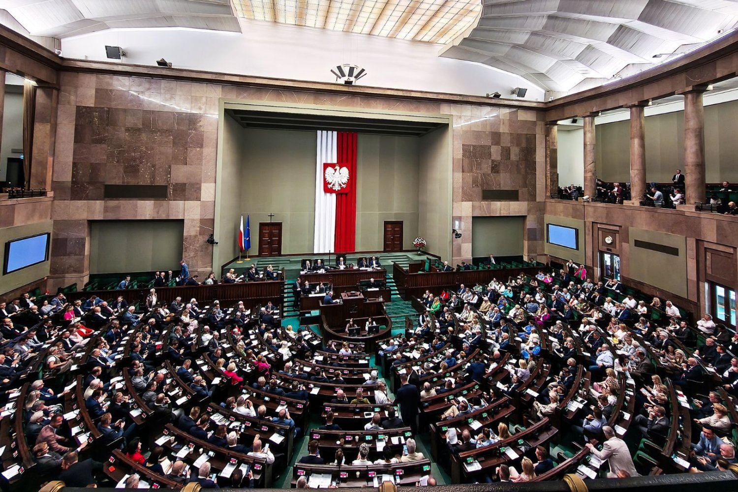 sala sejmowa.