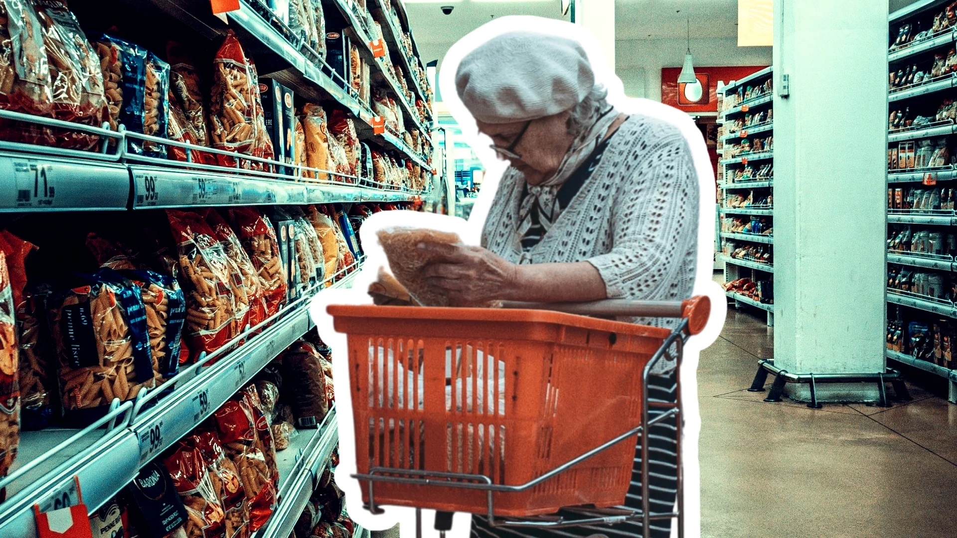 seniorka na zakupach