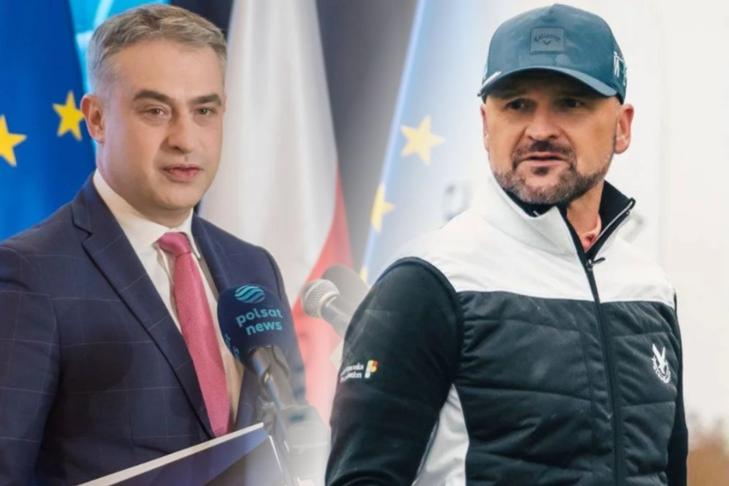 Krzysztof Gawkowski, minister cyfryzacji. Rafał Brzoska, właściciel firmy InPost