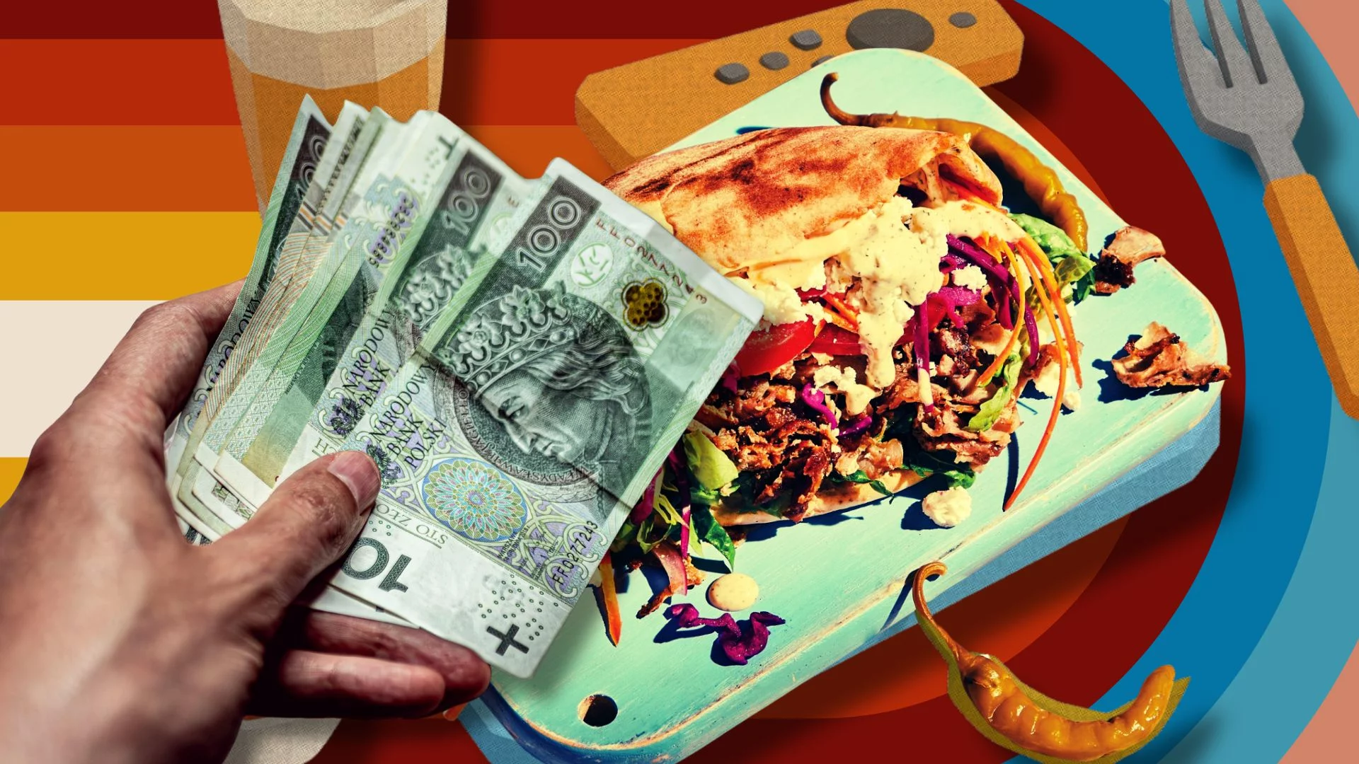 Sprawdzili, ile naprawdę zarabiasz. Uruchomili kebabometr