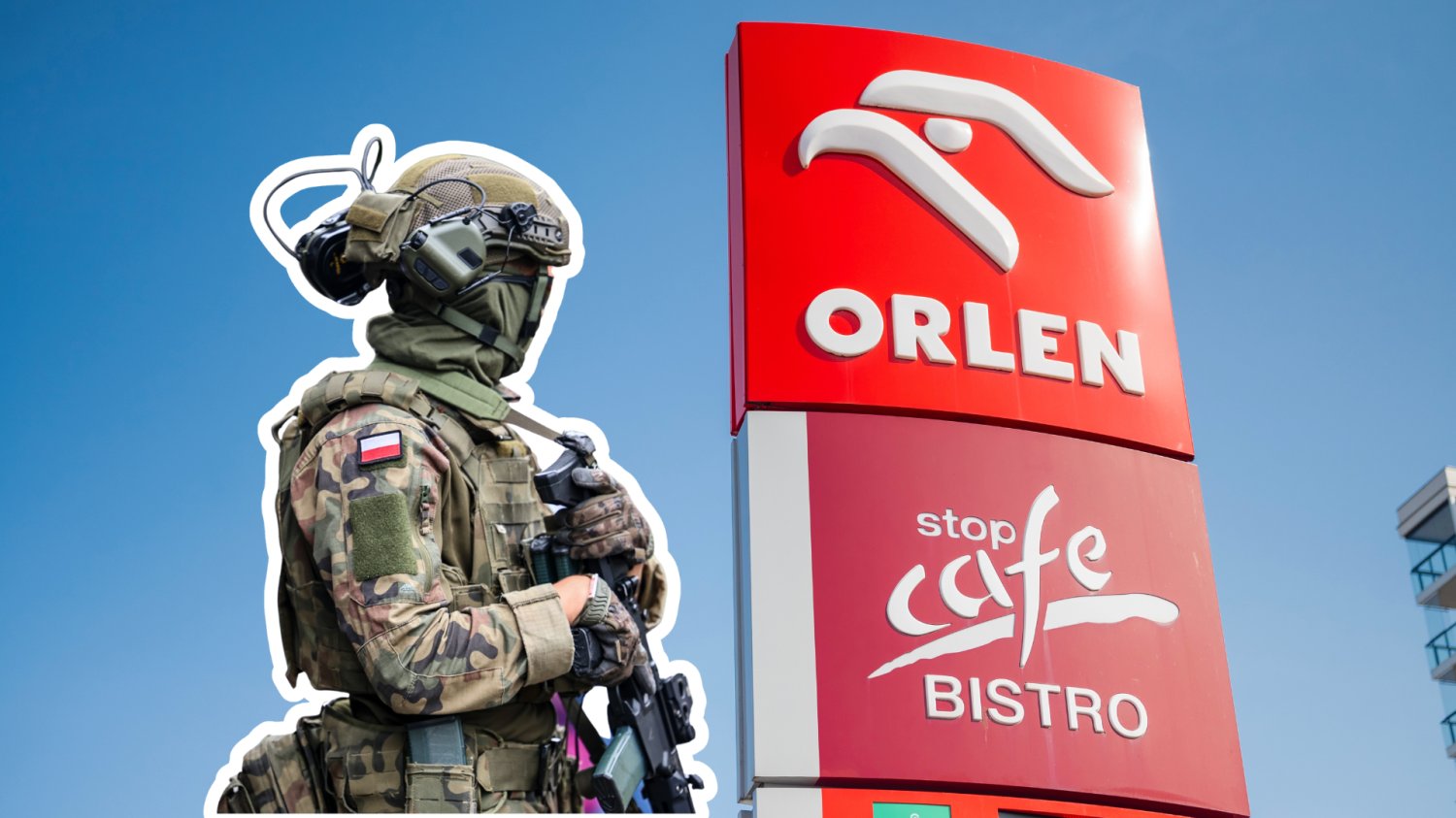 Orlen może podpisać umowę z wojskiem. Inwestorzy biją się o akcje giganta logo orlen i żołnierz