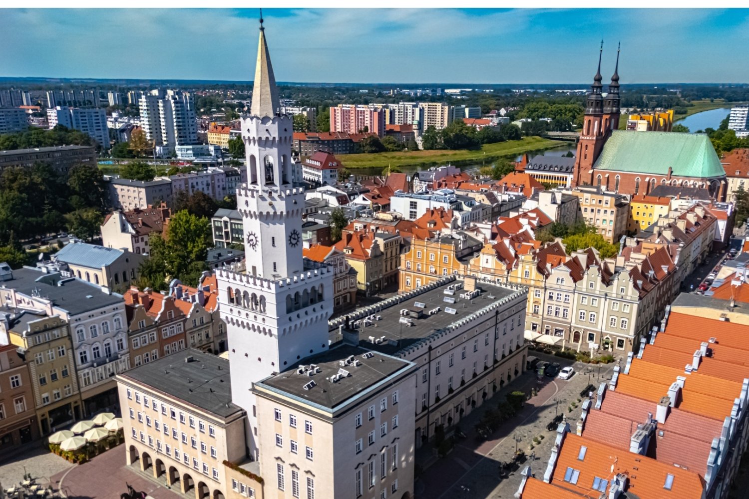 Panorama Opole.