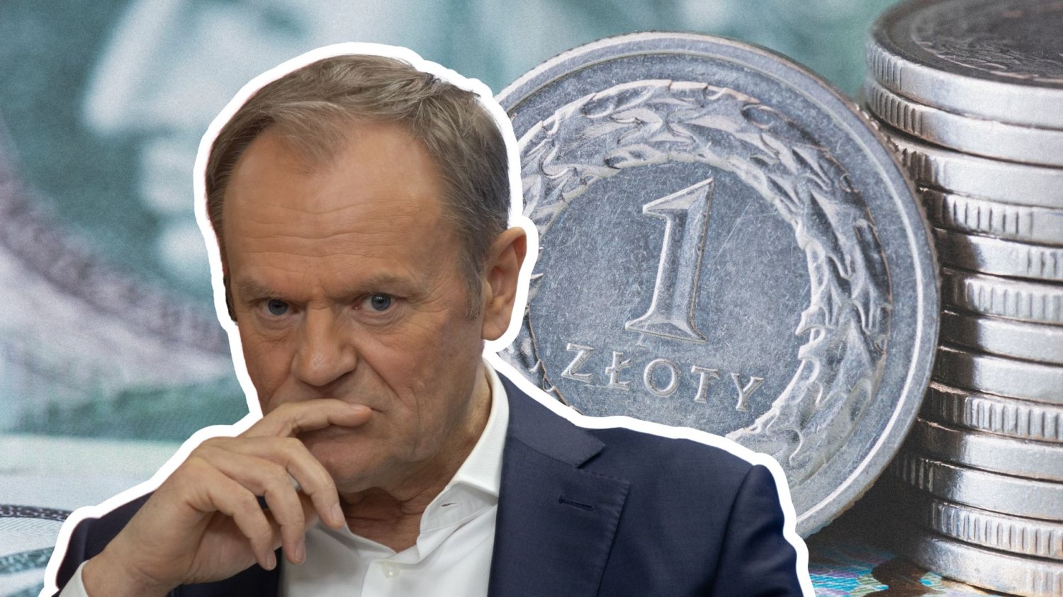 Donald Tusk, złotówki.