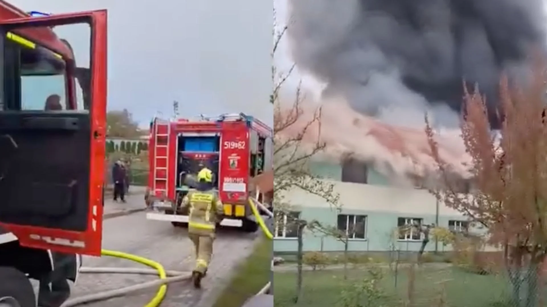 Tragiczny pożar w Nisku. Dwóch strażaków nie żyje. Tragiczny pożar w Nisku. Dwóch strażaków nie żyje.